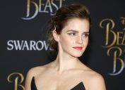 Emma Watson at the premiere of "Beauty and the Beast" in 2017