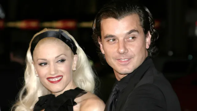 Gwen Stefani and Gavin Rossdale at the premiere of "Constantine" in 2005