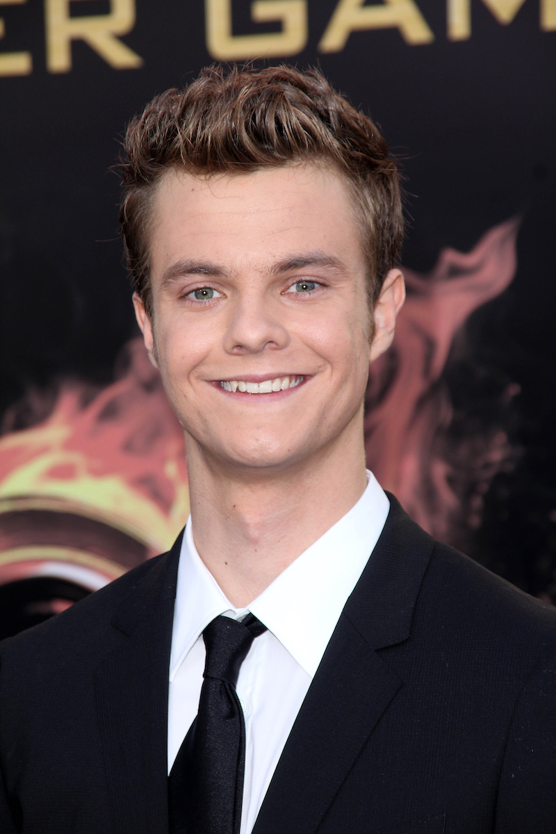 Jack Quaid at the premiere of "The Hunger Games" in 2012