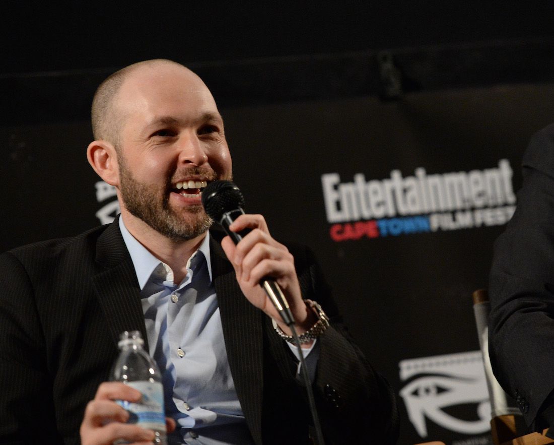 Jeff Cohen no filme The Goonies na Entertainment Weekly cidade do cabo Festival de Cinema em 2013