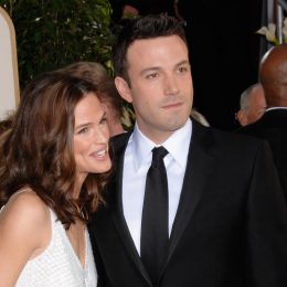 Jennifer Garner and Ben Affleck at the Golden Globe Awards in 2007