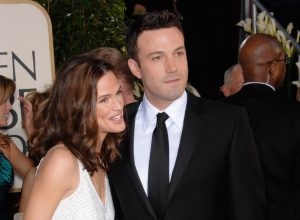 Jennifer Garner and Ben Affleck at the Golden Globe Awards in 2007
