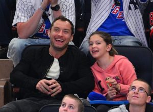 Jude and Iris Law in 2012