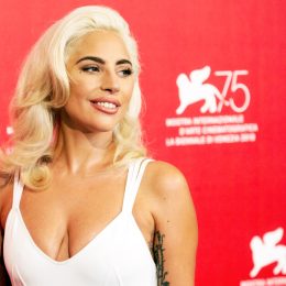 Lady Gaga at the Venice Film Festival in 2018