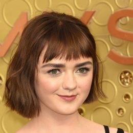 Maisie Williams at the Emmy Awards in 2019