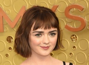Maisie Williams at the Emmy Awards in 2019