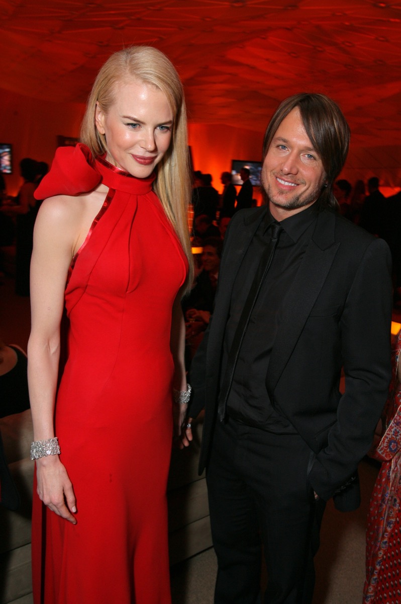 Nicole Kidman and Keith Urban in 2007