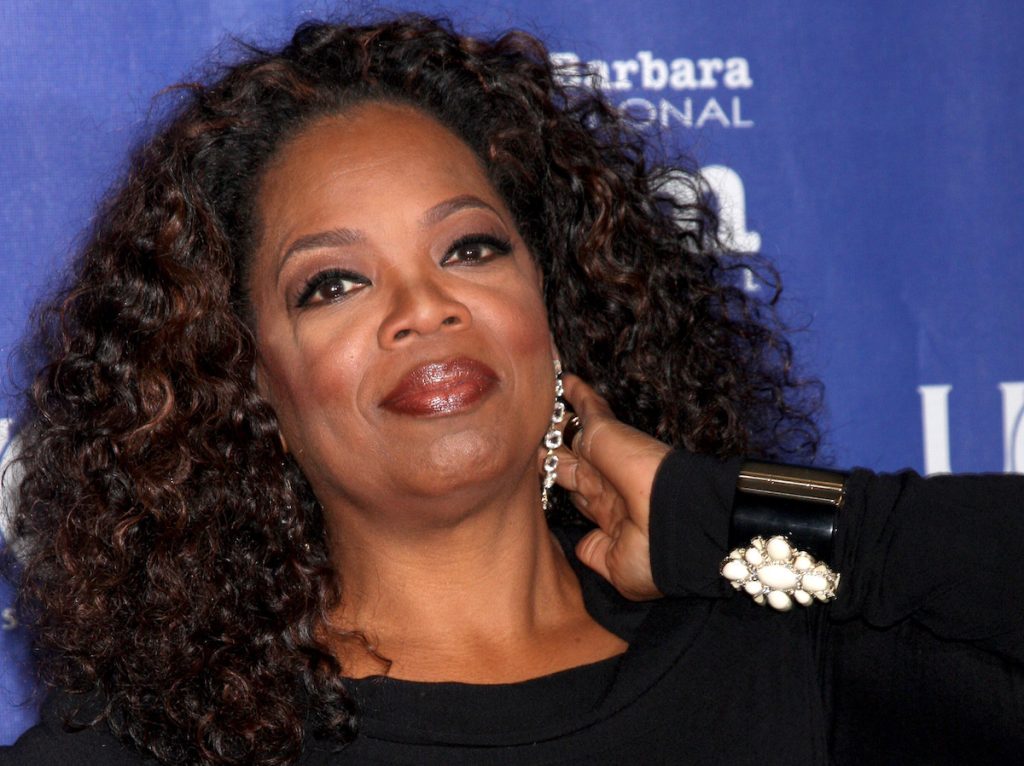 Oprah Winfrey di Festival Film Internasional Santa Barbara 2014