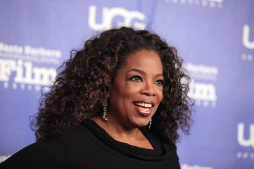 Oprah Winfrey at the Santa Barbara International Film Festival in 2014