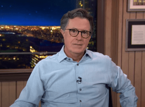 Stephen Colbert on "The Late Show" on May 24, 2021