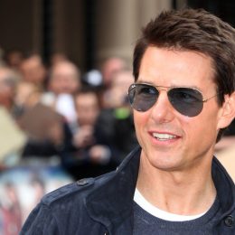 Tom Cruise at the "Rock of Ages" premiere in London in 2012
