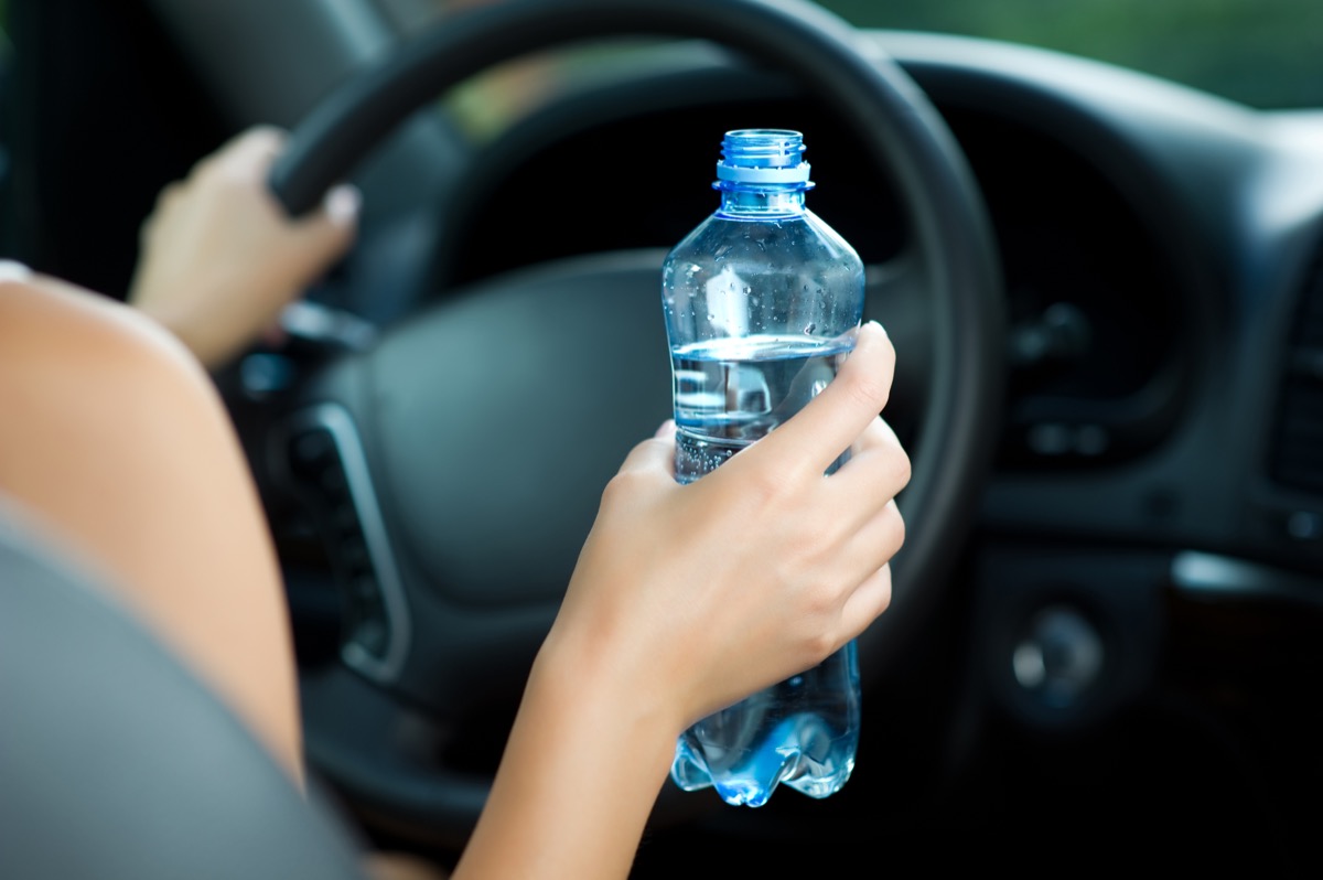 If You Kept This Drink in Your Car, Don’t Consume It, Experts Say