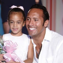 Dwayne "The Rock" Johnson and Simone Alexander Johnson at Me and My Daddy The Mercy Foundation Children's Fashion Show - June 3, 2006