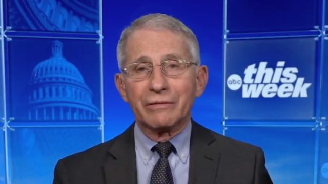 dr. fauci speaks on abc's this week, mother's day