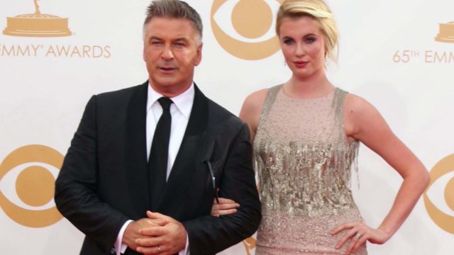 Alec Baldwin and Ireland Baldwin at the 65th Annual Primetime Emmy Awards Arrivals, Nokia Theater, Los Angeles, CA 09-22-13