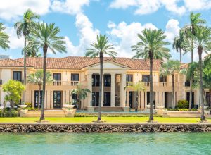 Luxurious mansion in Miami Beach, Florida, USA