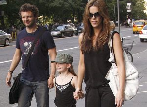 Michael Sheen, Kate Beckinsale, and Lily Sheen 2006