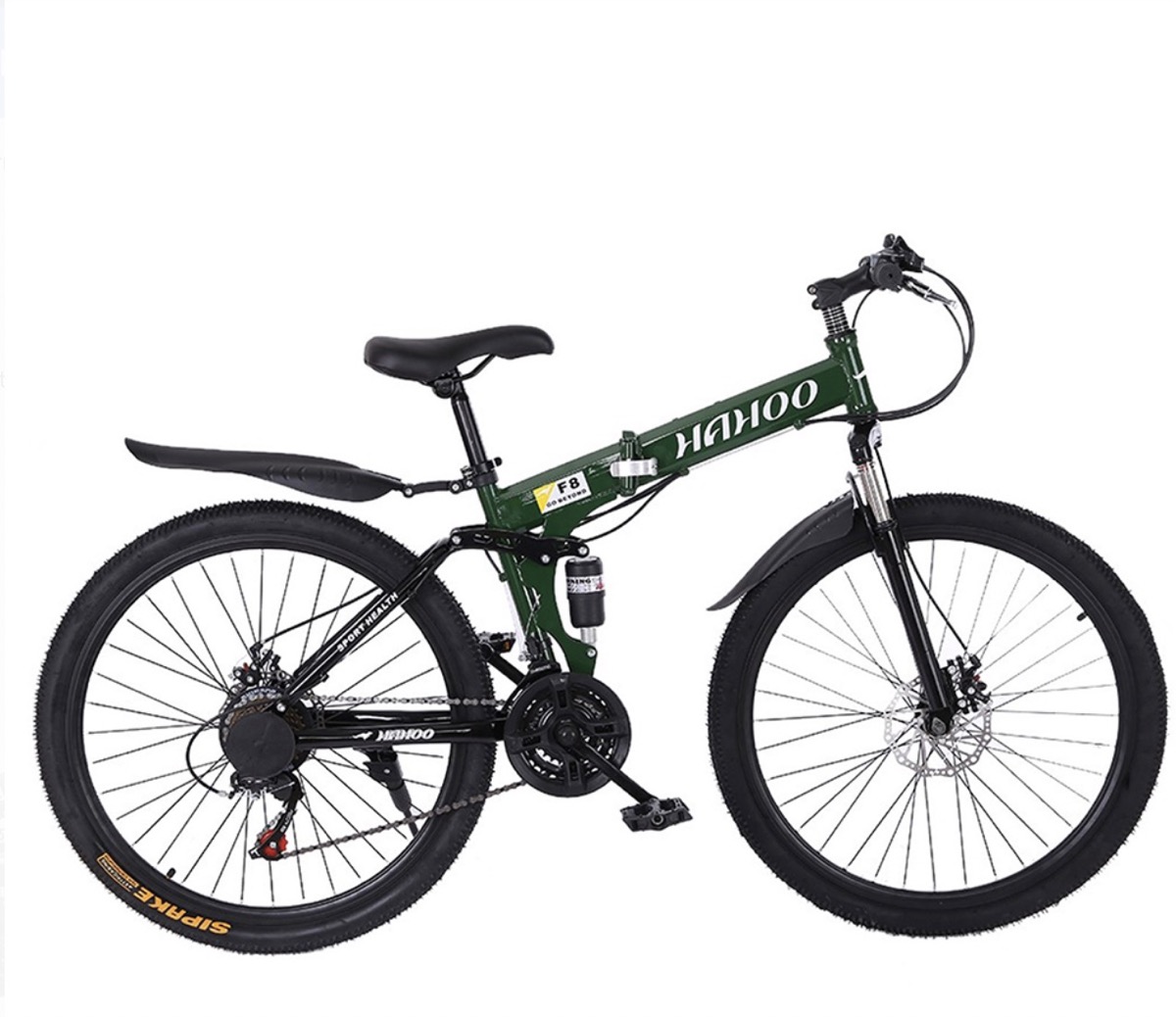green mountain bike