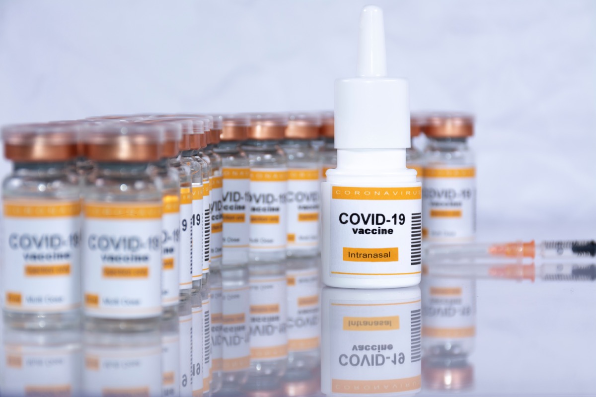 COVID vaccine nasal spray
