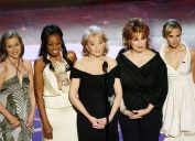 Meredith Vieira, Star Jones, Barbara Walters, Joy Behar and Elisabeth Hasselbeck 2006