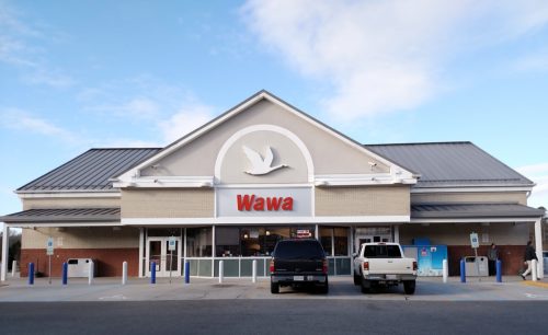wawa store exterior in the daytime