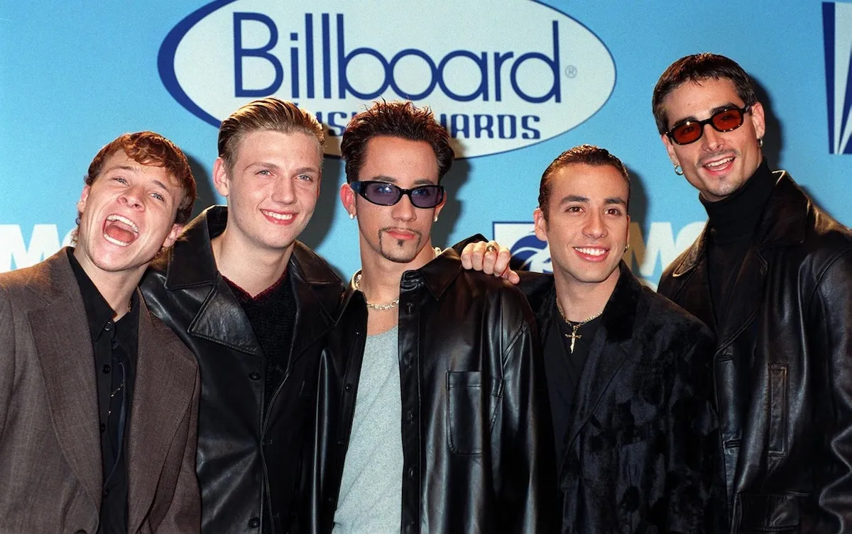 Backstreet Boys at the Billboard Music Awards in 1997
