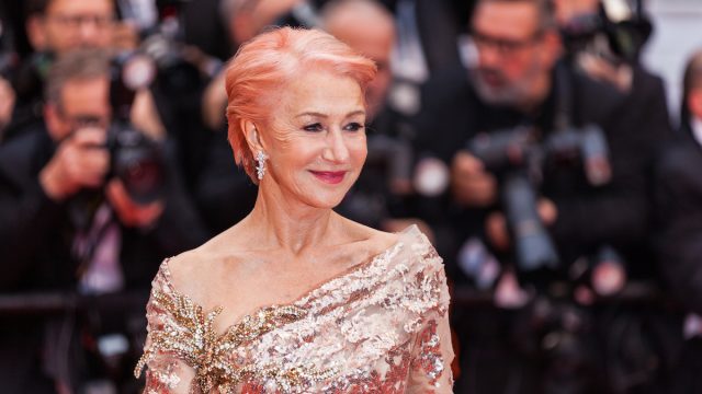 Helen Mirren at the Cannes Film Festival in 2019