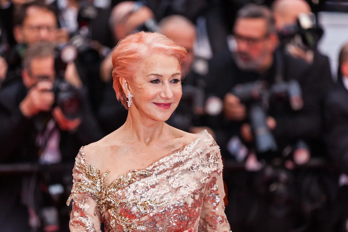 Helen Mirren at the Cannes Film Festival in 2019