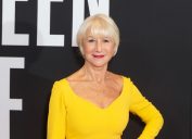 Helen Mirren at the premiere of "The Good Liar" in 2019