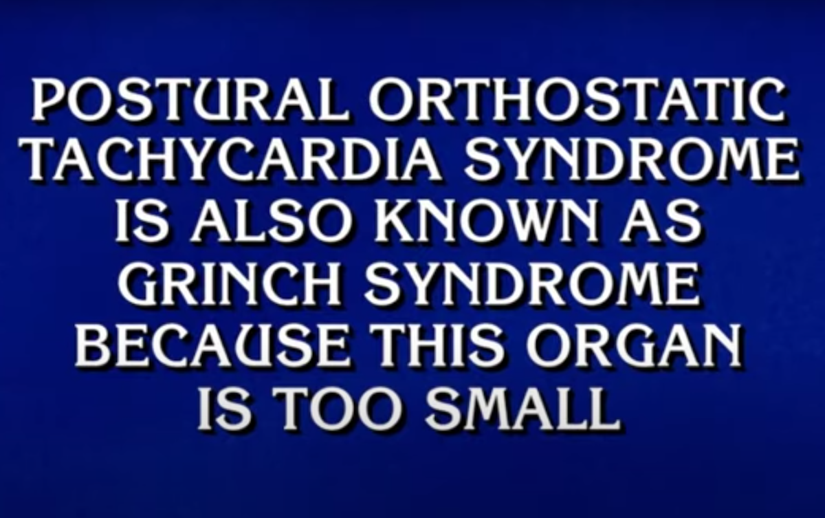 "Jeopardy!" clue about POTS