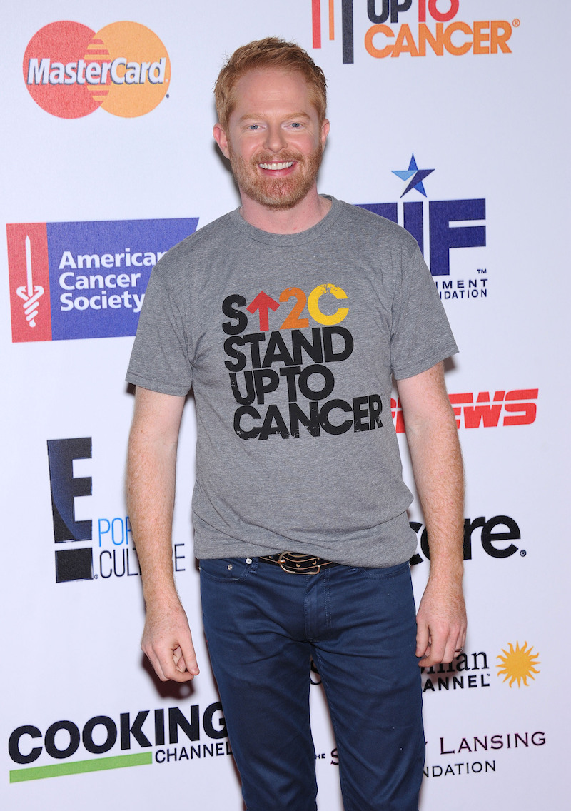 Jesse Tyler Ferguson at a Stand Up to Cancer event in 2014