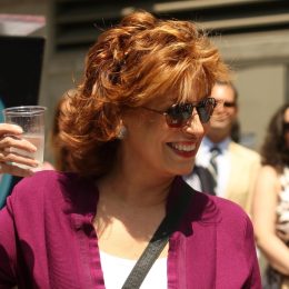 Joy Behar at Barbara Walters' Hollywood Walk of Fame ceremony in 2007