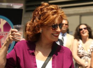 Joy Behar at Barbara Walters' Hollywood Walk of Fame ceremony in 2007