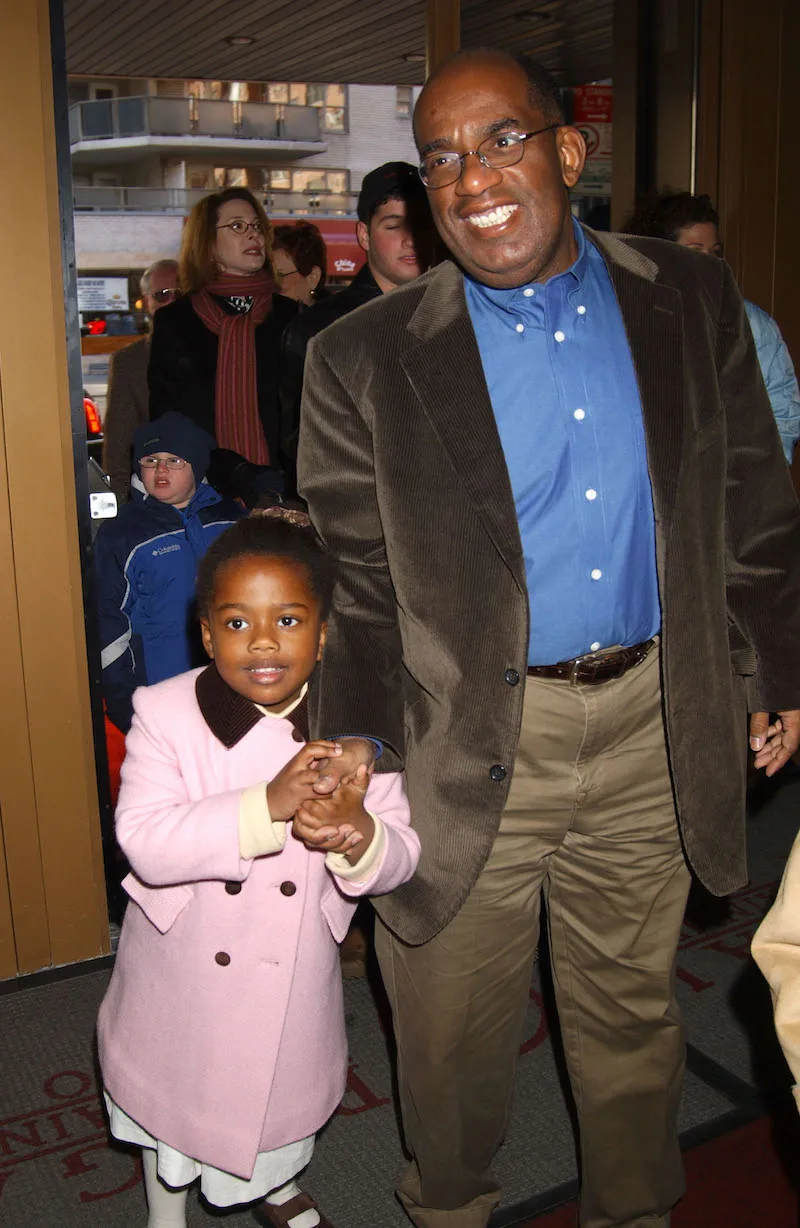 Leila and Al Roker at the premiere of "The Cat in the Hat" in 2003