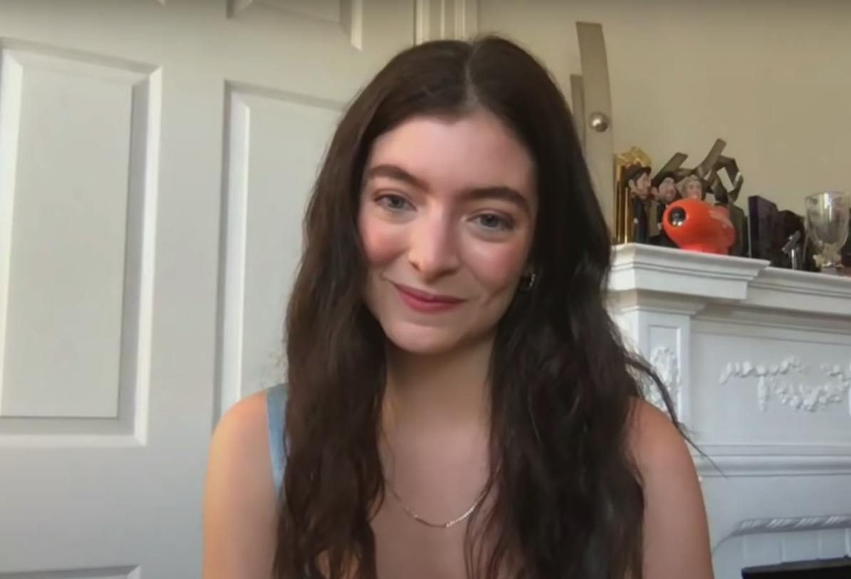 Lorde on "The Late Show"