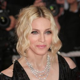 Madonna at the Cannes Film Festival in 2008