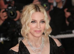 Madonna at the Cannes Film Festival in 2008