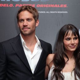 Paul Walker and Jordana Brewster at the "Fast & Furious" premiere in Mexico City in 2009