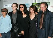 Cody, Zak, Zelda, Marsha Garces, and Robin Williams at the 2004 Tribeca Film Festival