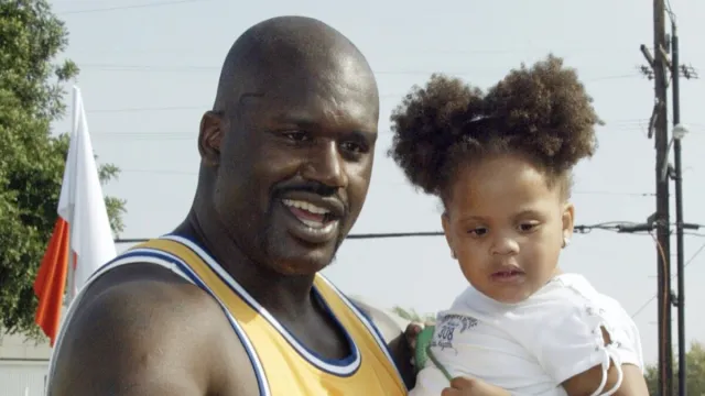 Amirah O'Neal and Shaquille O'Neal 2003