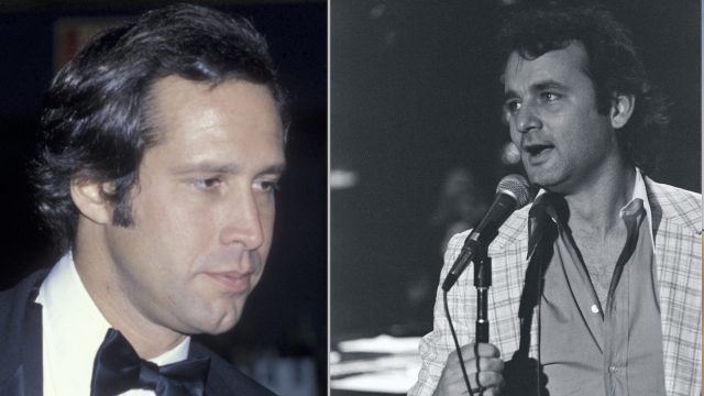 Chevy Chase and Bill Murray in the 1970s