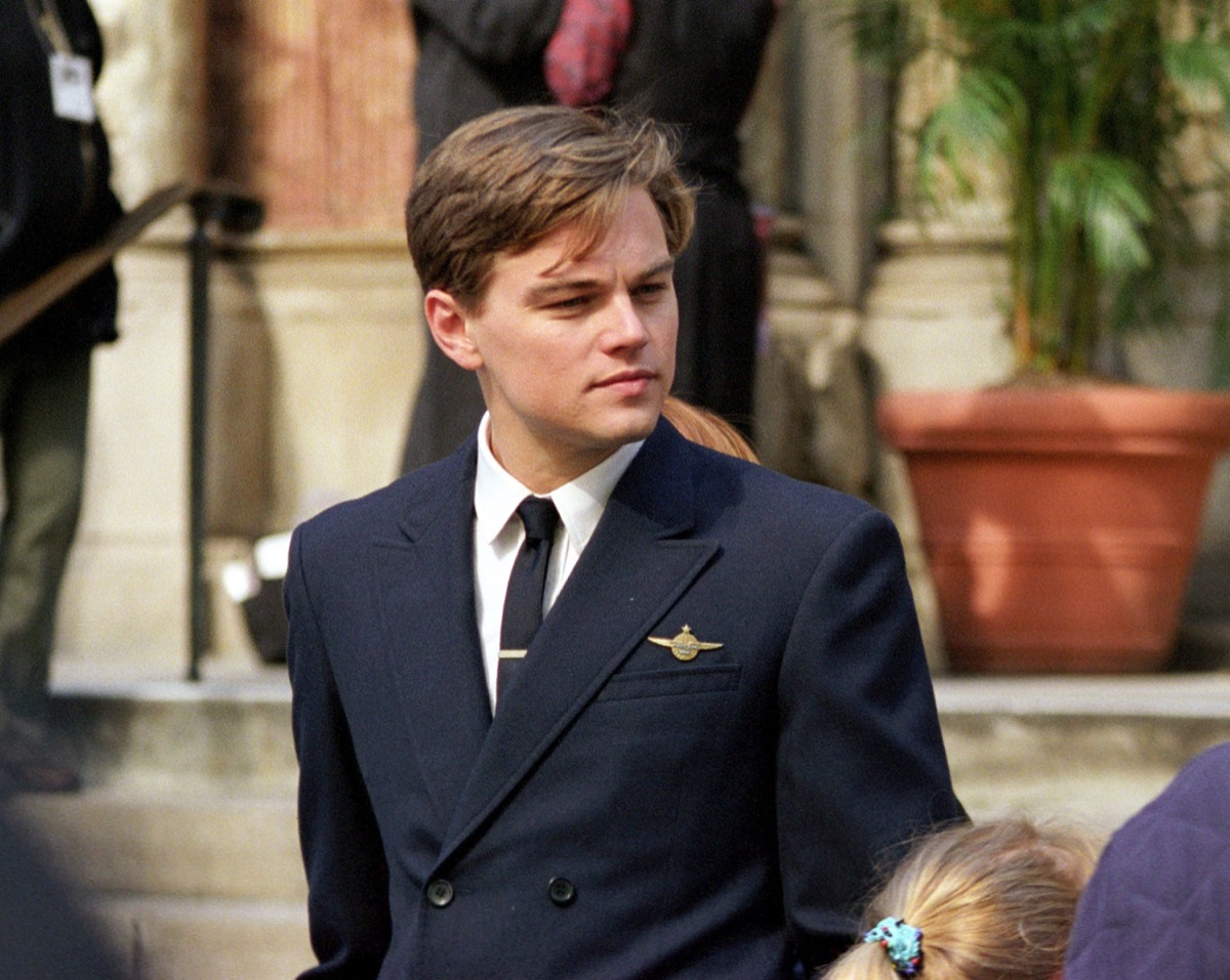 Leonard DiCaprio in "Catch Me If You Can" in 2002