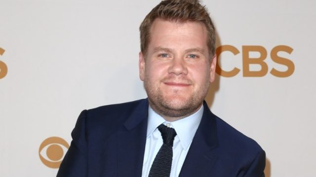 Talk show host James Corden attends the 2015 CBS Upfront at The Tent at Lincoln Center on May 13, 2015 in New York City.