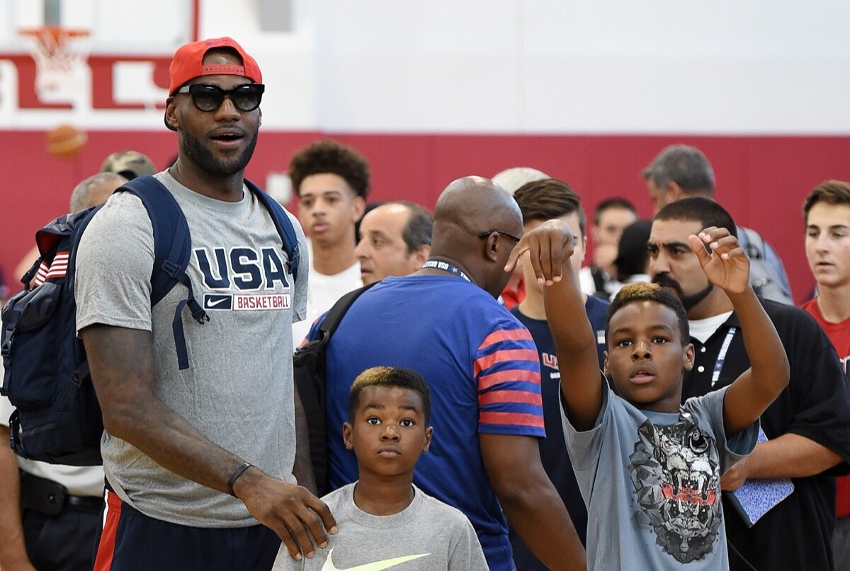 LeBron James' son is a 13-year-old superstar. Meet Bronny James 