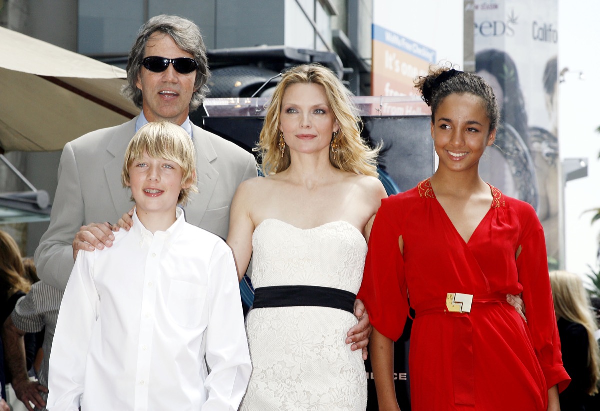 Michelle Pfeiffer and family