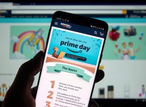 shopping on prime day on mobile app