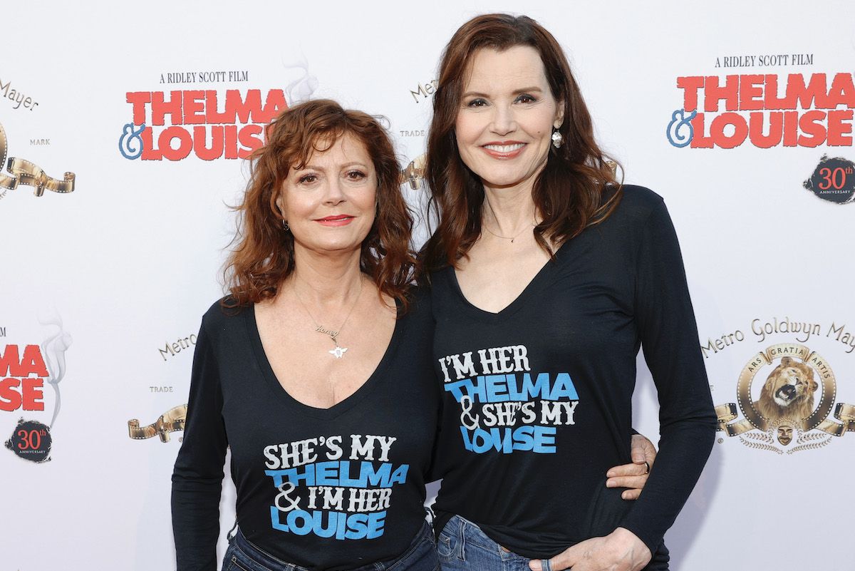 Susan Sarandon reveals story behind 'Thelma & Louise' kiss with Geena Davis