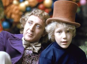 Gene Wilder and Peter Ostrum in "Willy Wonka and the Chocolate Factory"