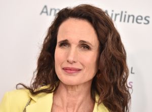 Andie MacDowell at the 8th Annual Women Making History Awards in March 2020