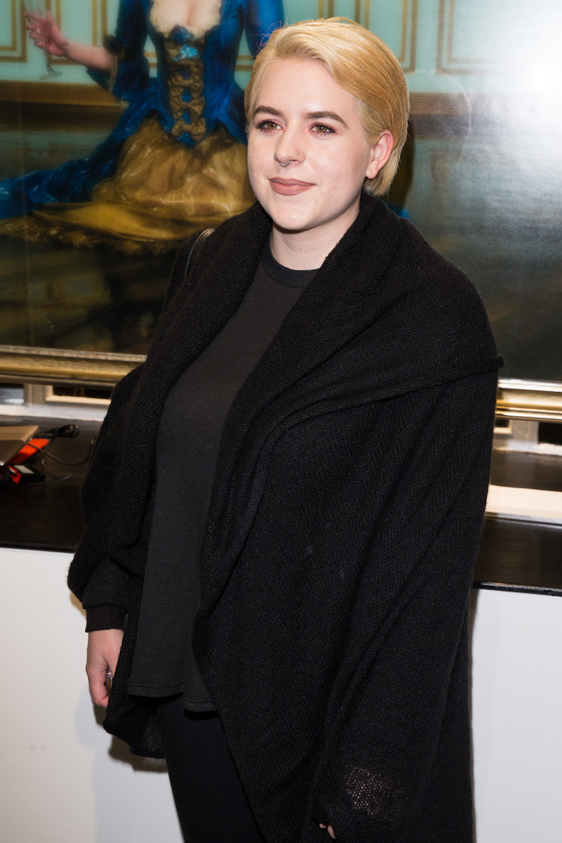 Bella Kidman Cruise at a London art gallery in 2016